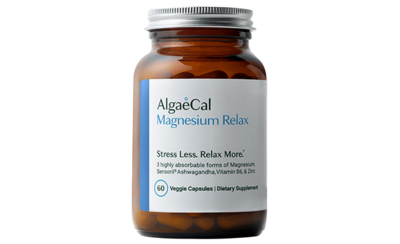 AlgaeCal Magnesium Relax Veggie Capsules 60 capsules