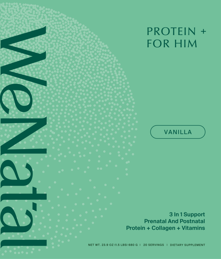 Product image for WeNatal Prenatal Protein+ for Him.