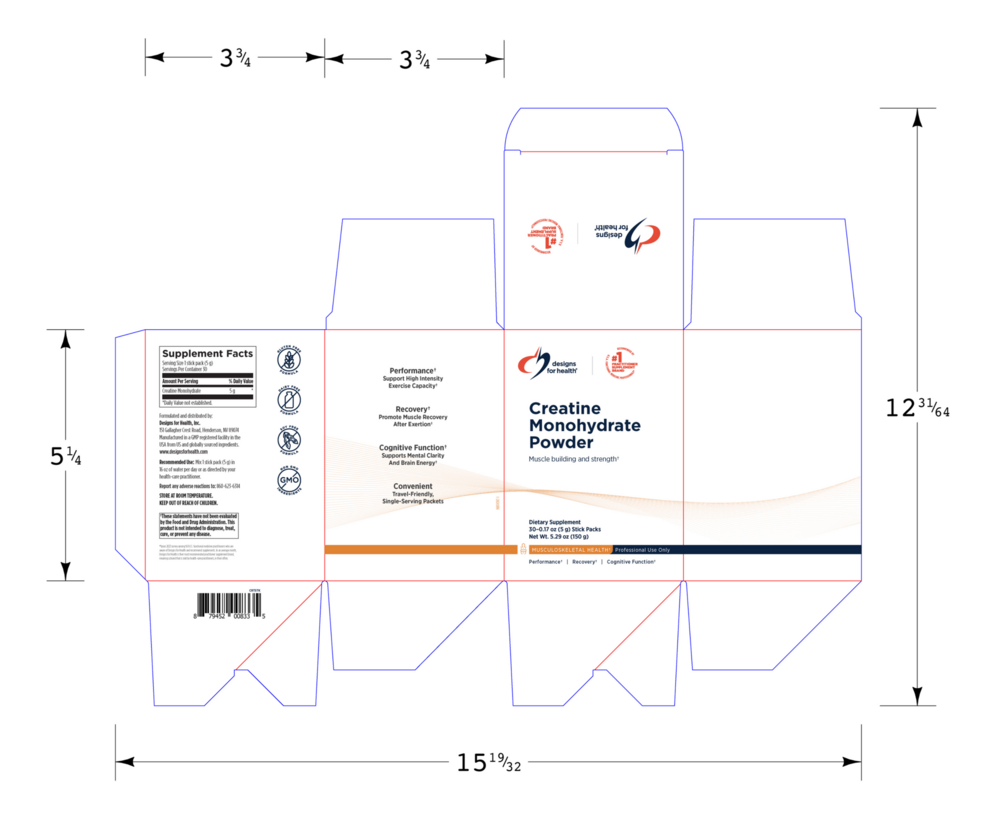 Product image for Creatine Monohydrate Powder.