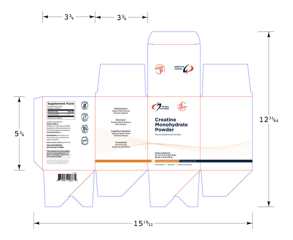 Product image for Creatine Monohydrate Powder.