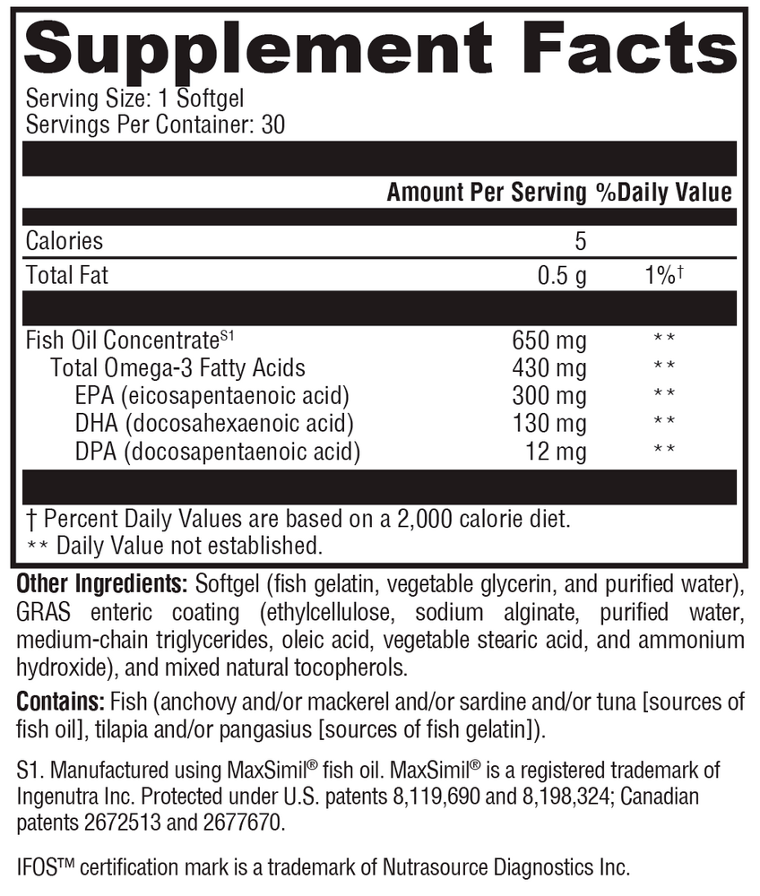 Product image for Omega 3 BasiX.