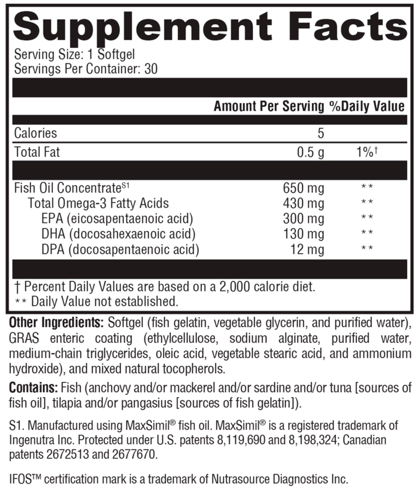 Product image for Omega 3 BasiX.