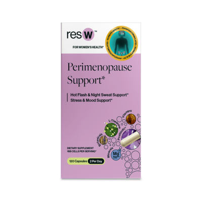 resW™ Perimenopause Support Postbiotic 120 capsules