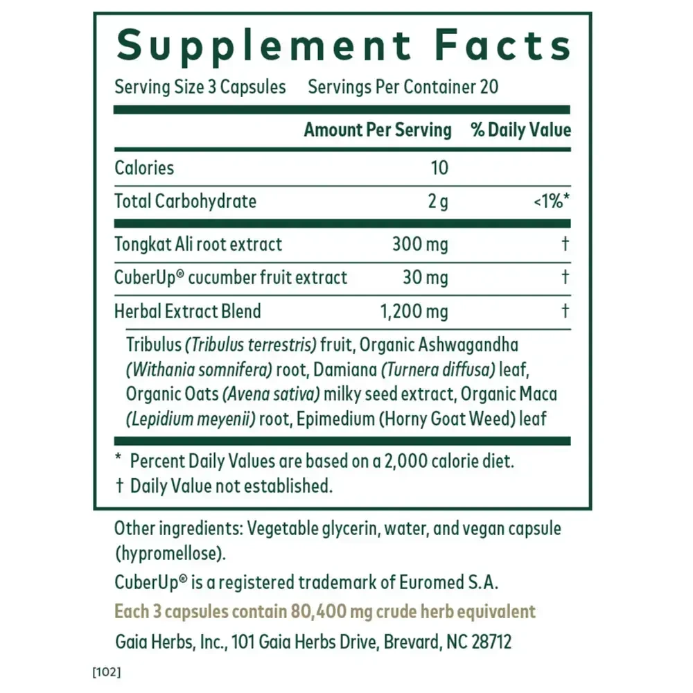 Product image for TongkatADAM, Supports Healthy Testosterone Production*.