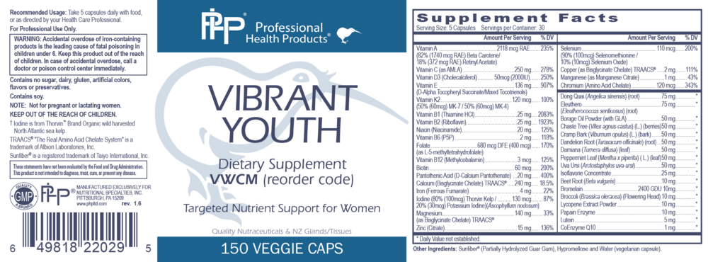 Product image for Vibrant Youth.