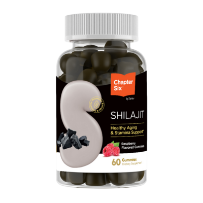 Shilajit Gummies, Rasberry Flavored 60 gummies