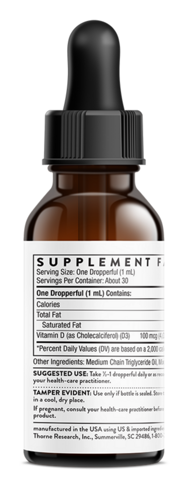 Product image for Vitamin D3 (Liquid).