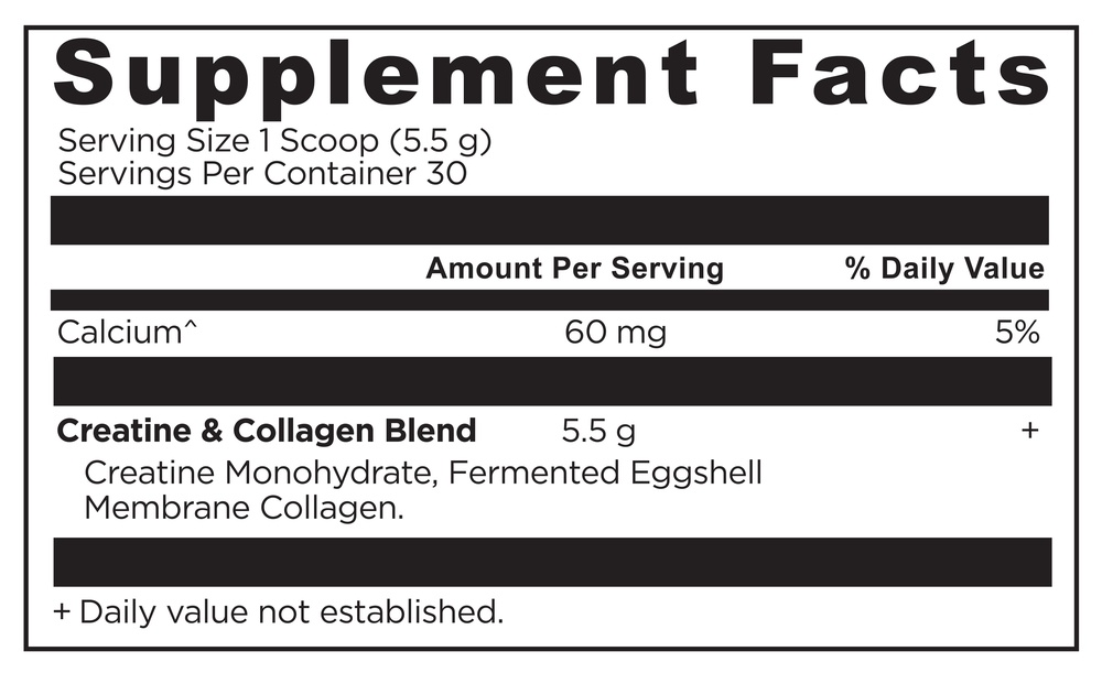 Product image for Creatine + Collagen - Unflavored.