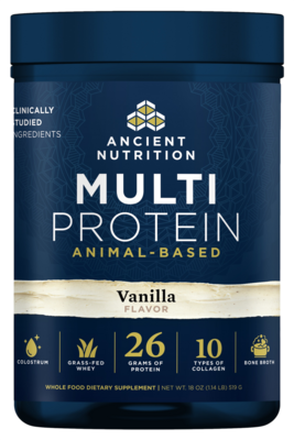 Multi Protein Vanilla Animal-Based, Vanilla 519 Grams