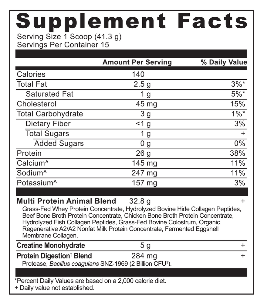 Product image for Multi Protein + Creatine - Dark Chocolate.