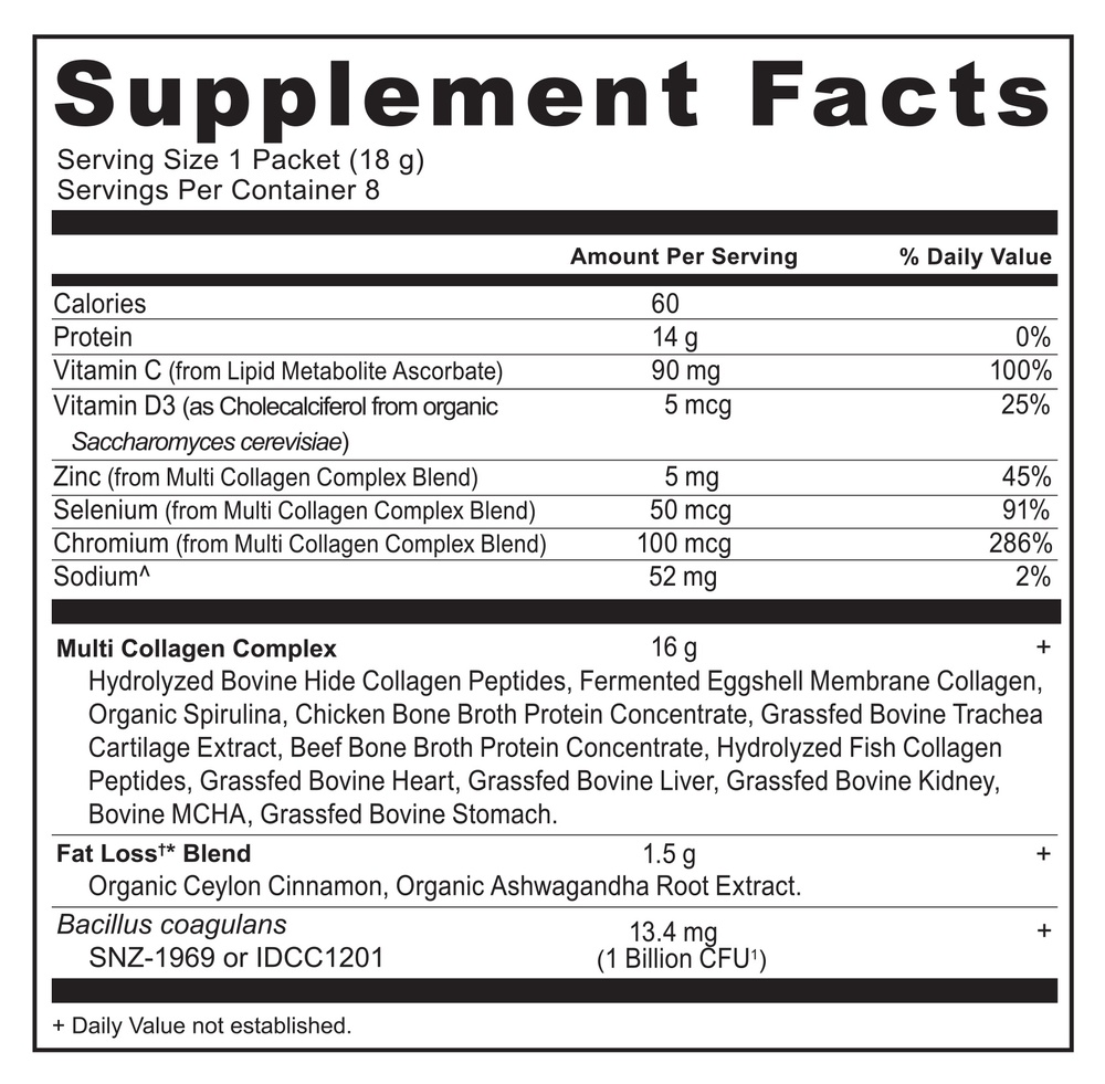 Product image for Multi Collagen Advanced (Lean) - Cinnamon.