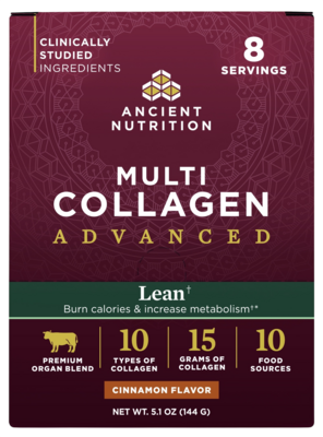 Multi Collagen Advanced (Lean) - Cinnamon 144 Grams