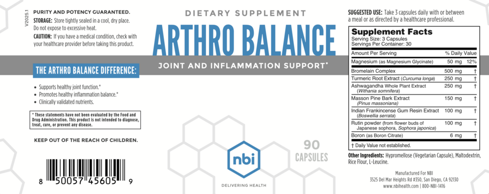 Product image for Arthro Balance.