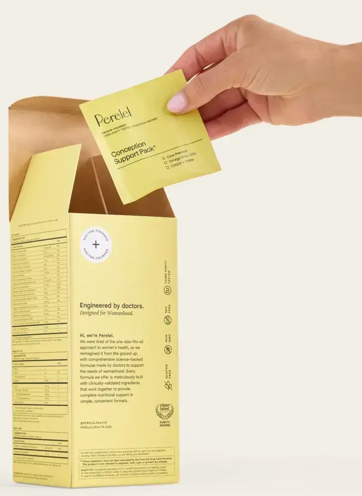 Product image for Perelel Conception Support Pack.