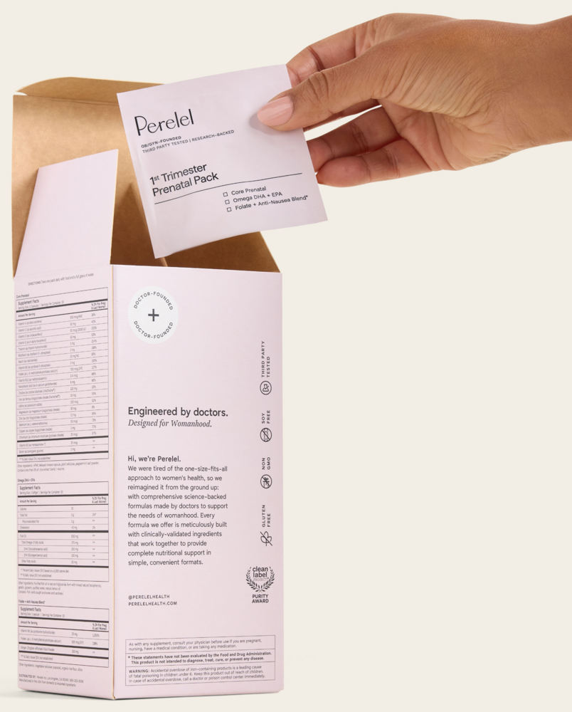 Product image for 1st Trimester Prenatal Pack.