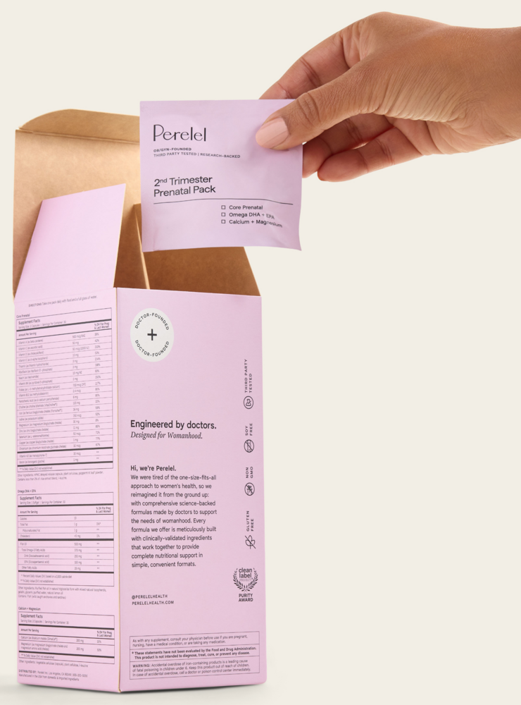 Product image for 2nd Trimester Prenatal Pack.