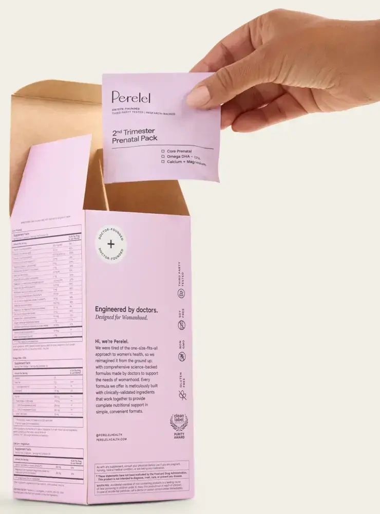 Product image for 2nd Trimester Prenatal Pack.