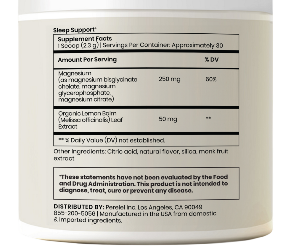 Product image for Sleep Support Powder.