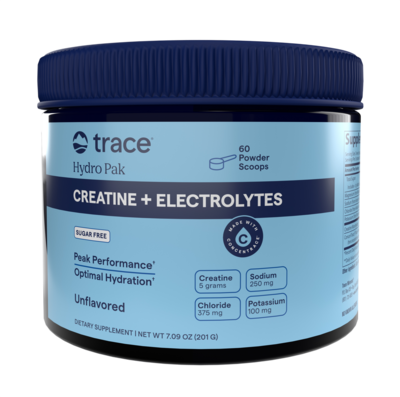 Hydro Pak Creatine + Electrolytes, Unflavored 201 Grams