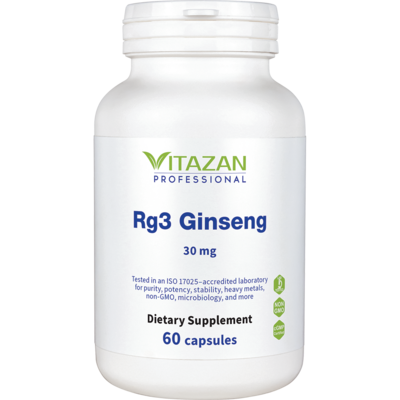 Rg3 Ginseng (Panax Ginseng Root Extract) 30 mg 60 capsules