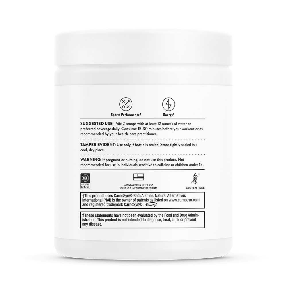 Product image for Advanced Pre-Workout, Rainbow Sherbet Flavor.
