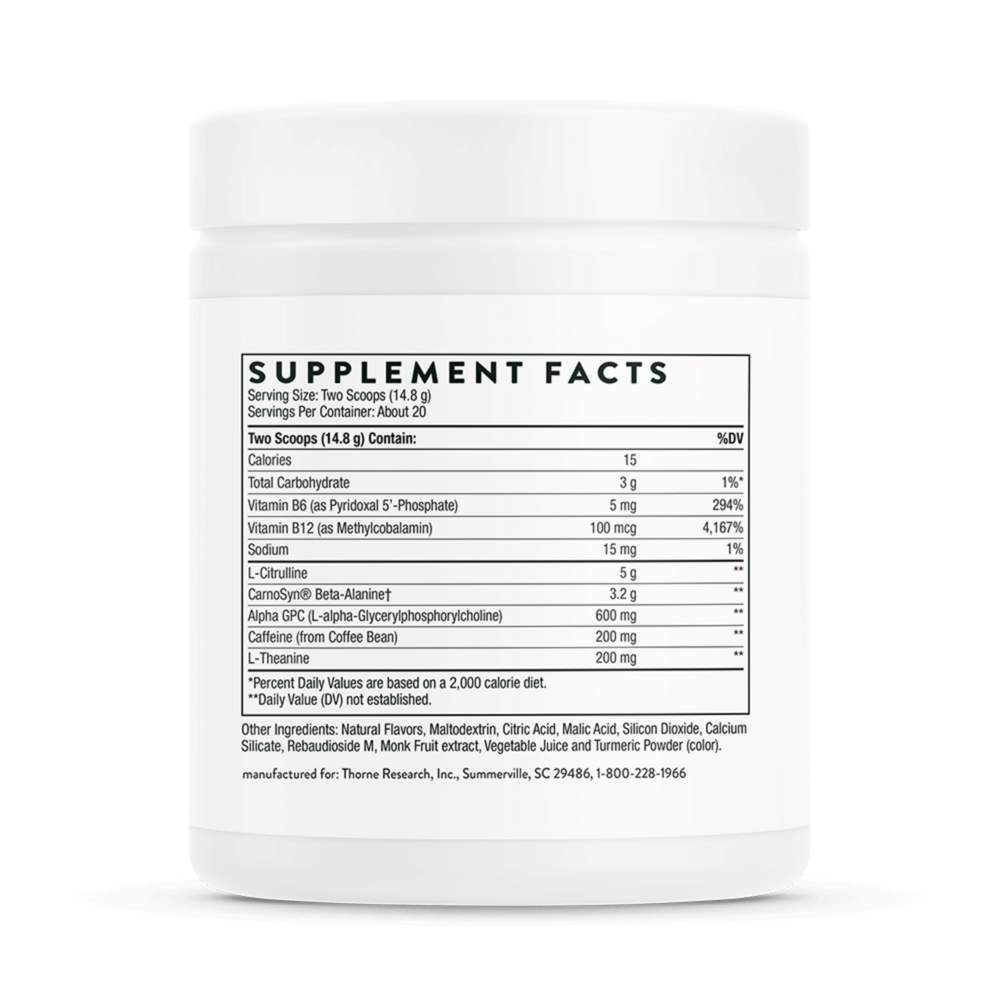 Product image for Advanced Pre-Workout, Rainbow Sherbet Flavor.