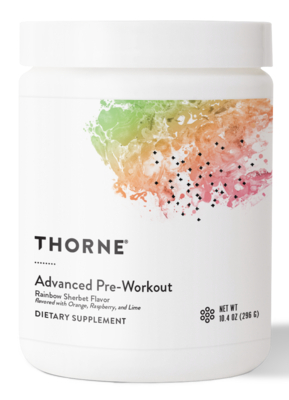 Advanced Pre-Workout, Rainbow Sherbet Flavor 296 Grams Advanced Pre-Workout, Rainbow Sherbet Flavor 296 Grams