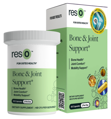resO™ Bone & Joint Support Postbiotic Capsules 60 capsules