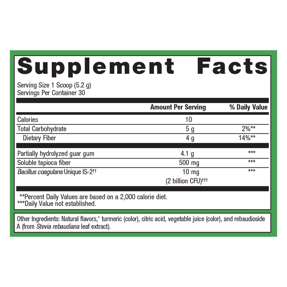 Product image for UltraFlora® Fiber, Prebiotic, &amp; Probiotic Powder, Orange.