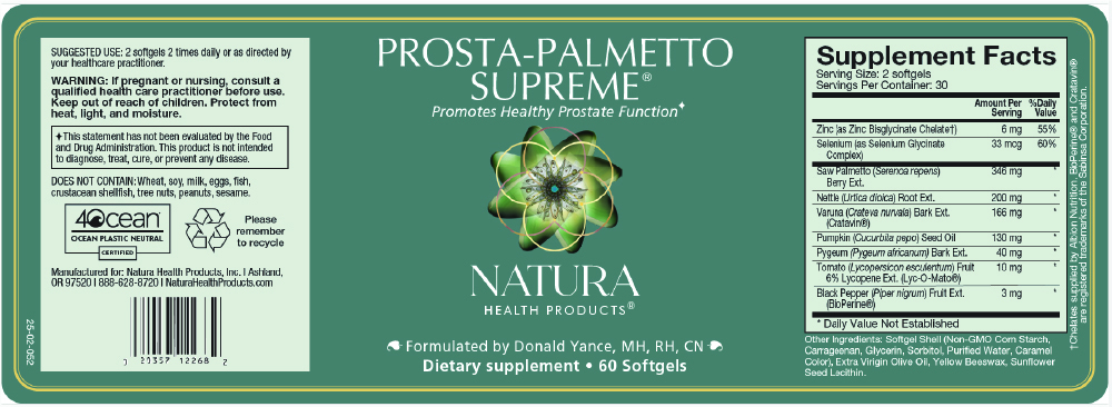 Product image for Prosta-Palmetto Supreme®.