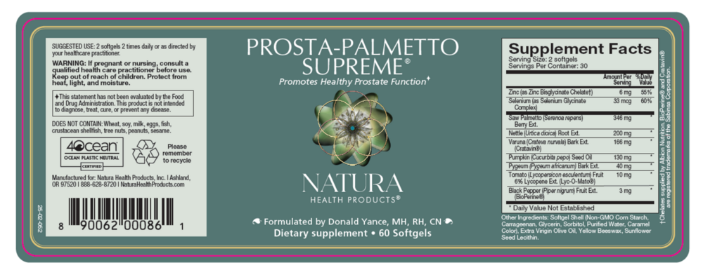 Product image for Prosta-Palmetto Supreme®.