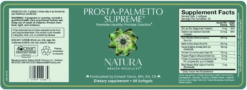 Product image for Prosta-Palmetto Supreme®.