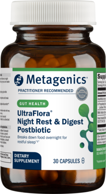UltraFlora Night Rest & Digest Postbiotic 30 capsules