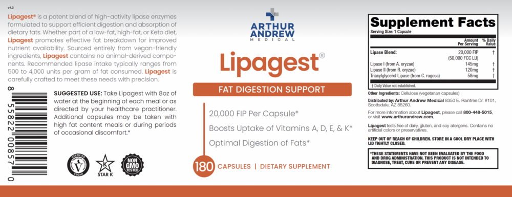 Product image for Lipagest - 20,000 FIP.