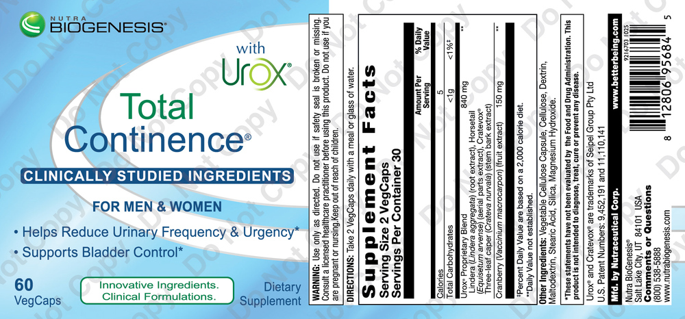 Product image for Total Continence®.