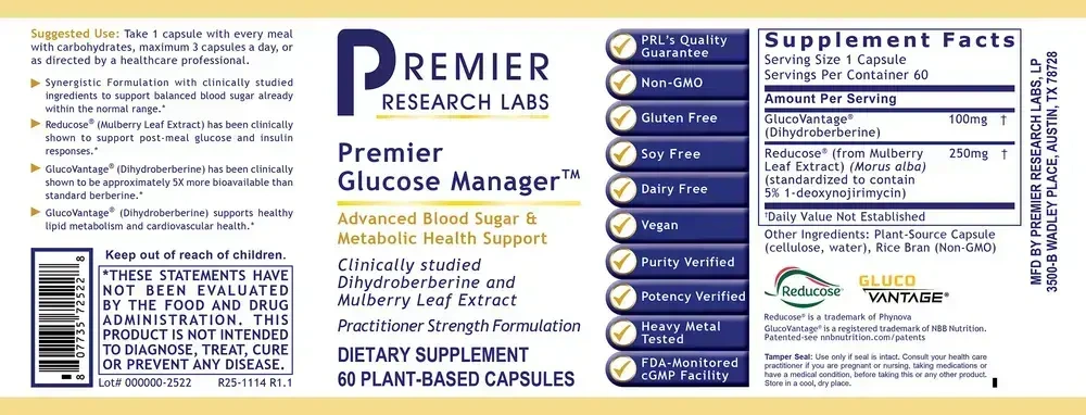 Product image for Premier Glucose Manager.