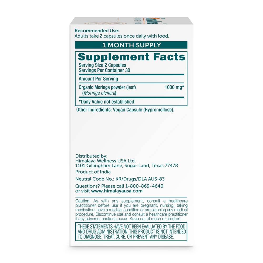 Product image for Moringa.