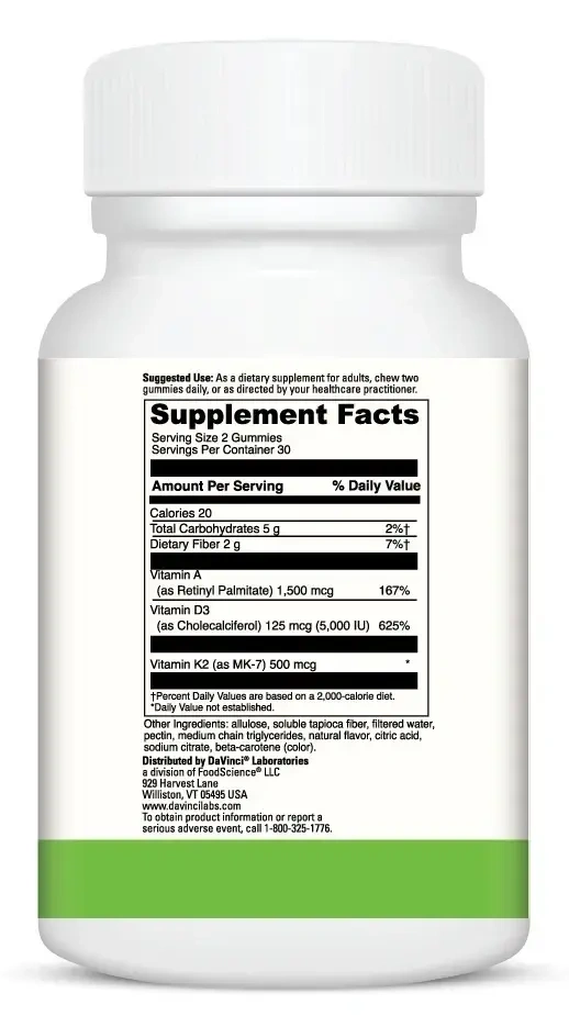 Product image for ADK Gummies, Sugar Free, Pineapple Flavor.