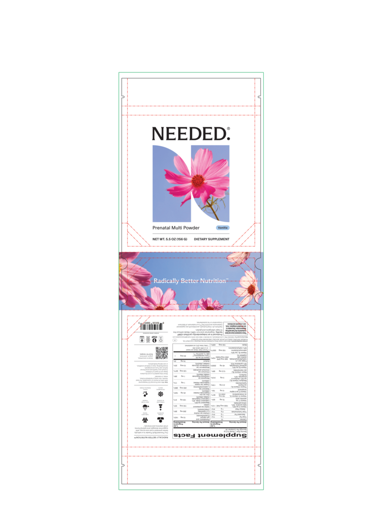 Product image for Prenatal Multi Powder, Vanilla.