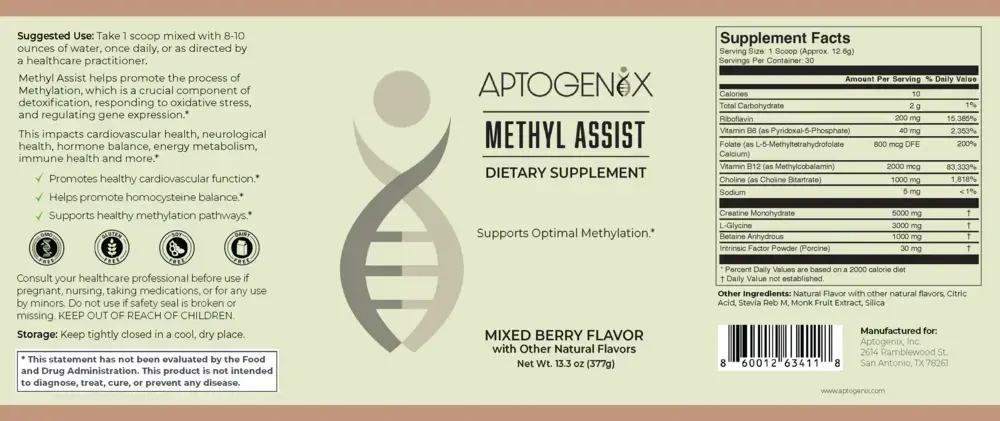 Product image for Methyl Assist.