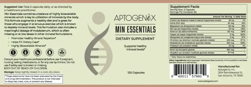 Product image for Min Essentials.