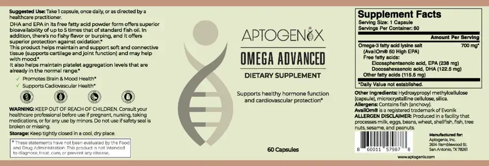 Product image for Omega Advanced.