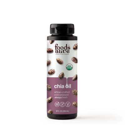 Organic Chia Seed Oil 8oz 8 Ounces