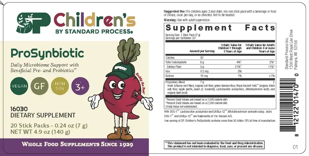 Product image for SP Children’s® ProSynbiotic, Probiotic Packets, Unflavored.
