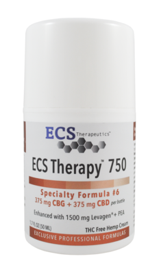 ECS Therapy® 750 CBD + CBG Cream 1.7 fl oz