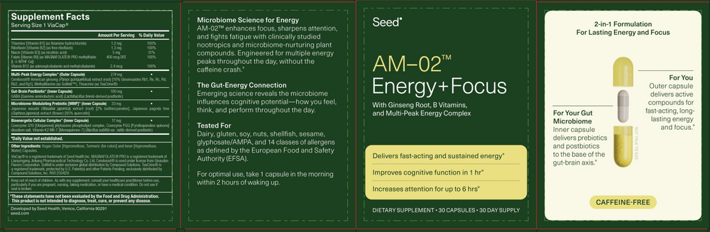 Product image for AM-02 ™ Energy + Focus.