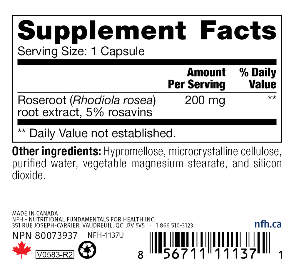 Product image for Rhodiola SAP.