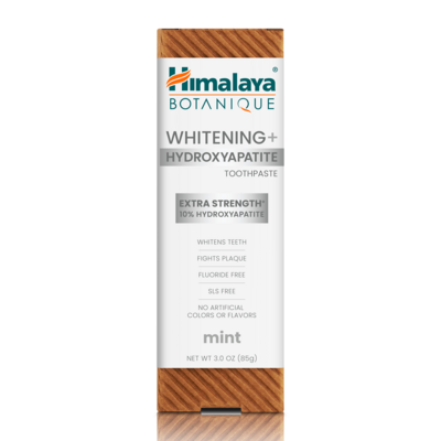 Whitening + Hydroxyapatite Toothpaste, Extra Strength, Mint 3 Ounces