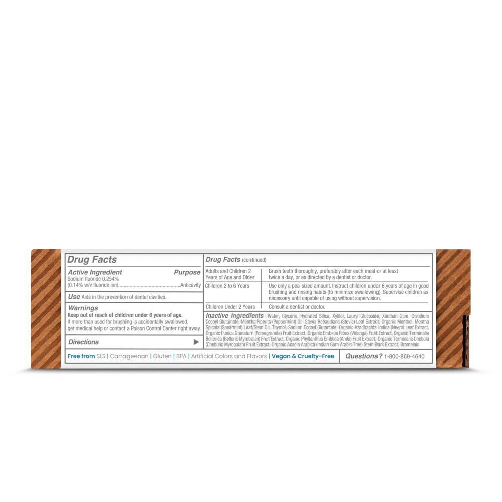 Product image for Anticavity Fluoride Toothpaste, Peppermint.