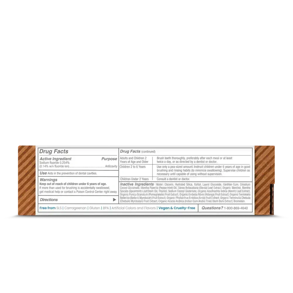 Product image for Anticavity Fluoride Toothpaste, Peppermint.